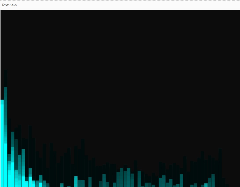 FFT spectrum of uploaded audio file: https://editor.p5js.org/sakshamanand755/full/CHLZS0U9J