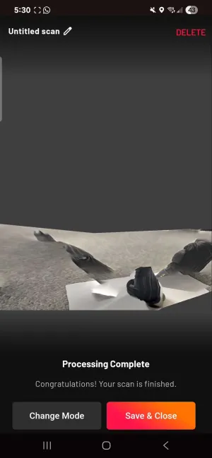 messed up batman scan